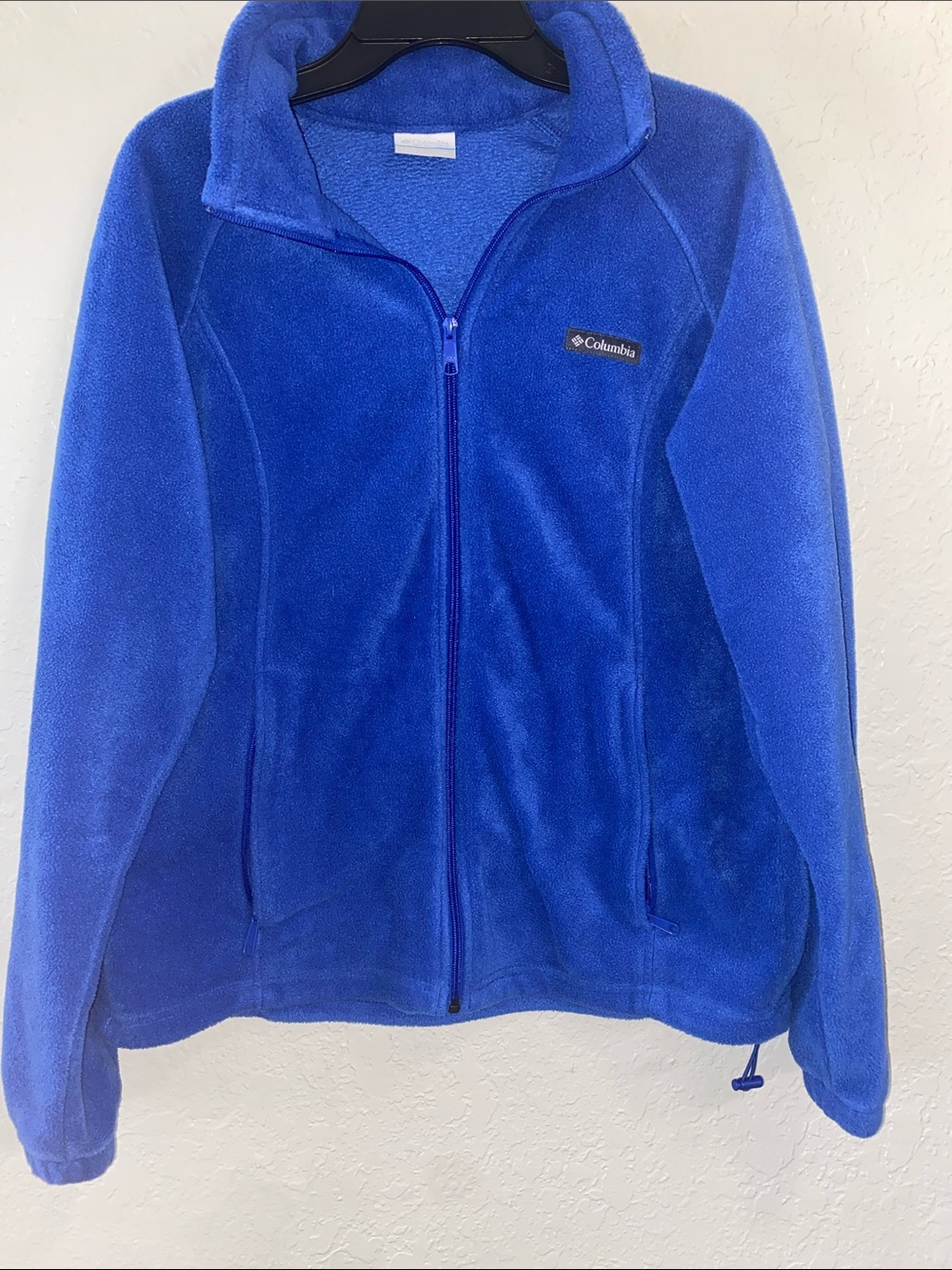 Columbia Royal Blue Full-Zip Fleece Jacket